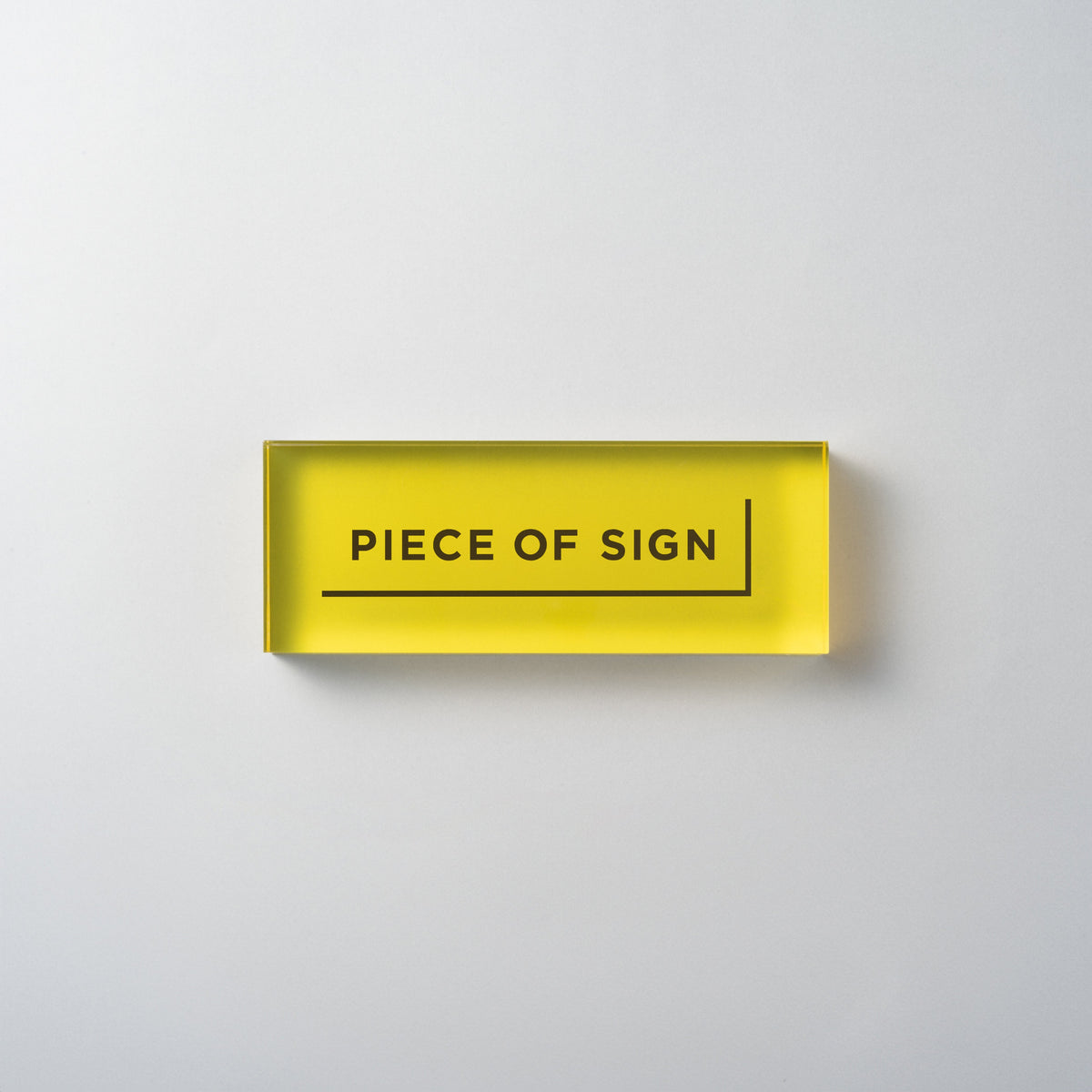 COUNTER / TABLE TOP SIGN – Acrylic Color Printing