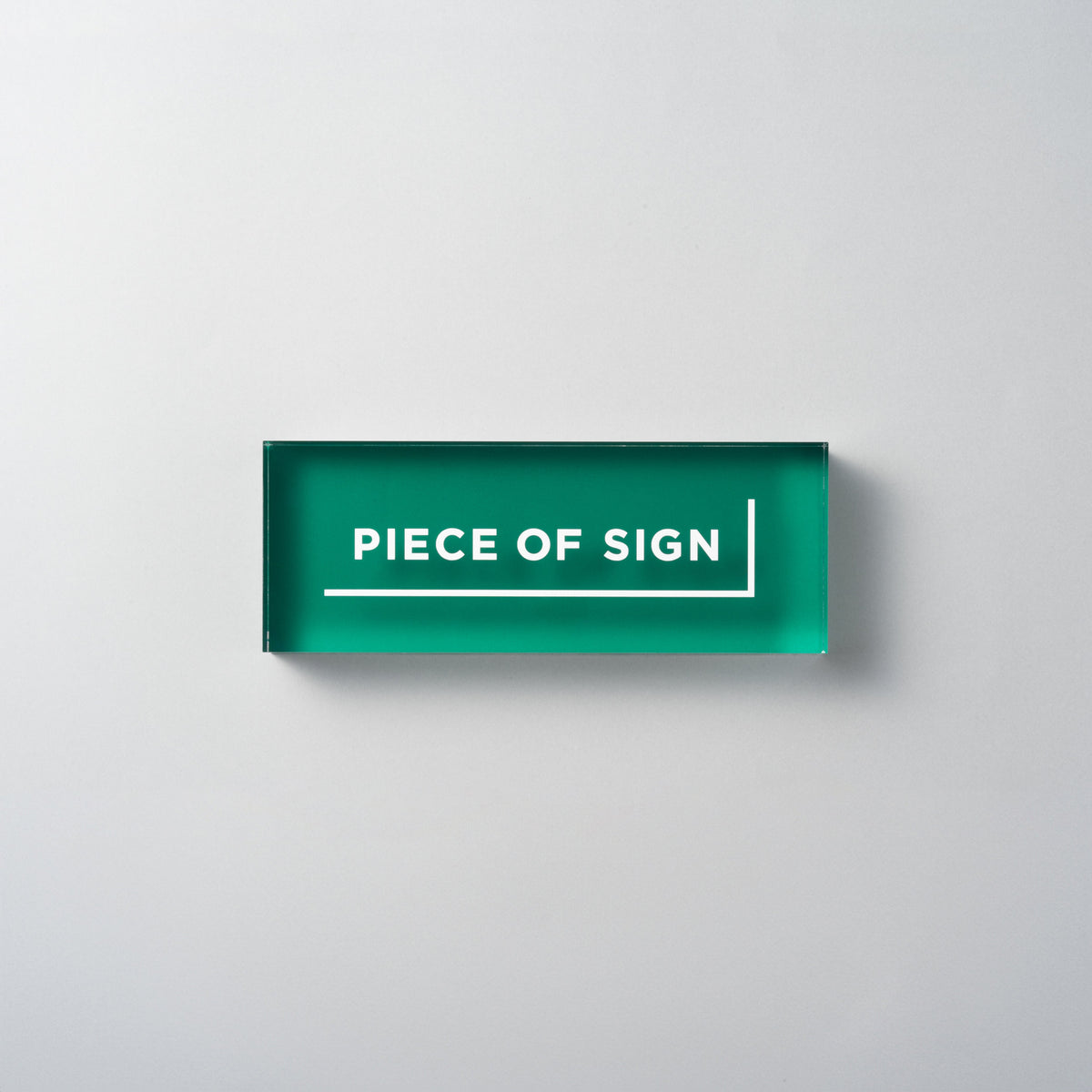 COUNTER / TABLE TOP SIGN – Acrylic Color Printing