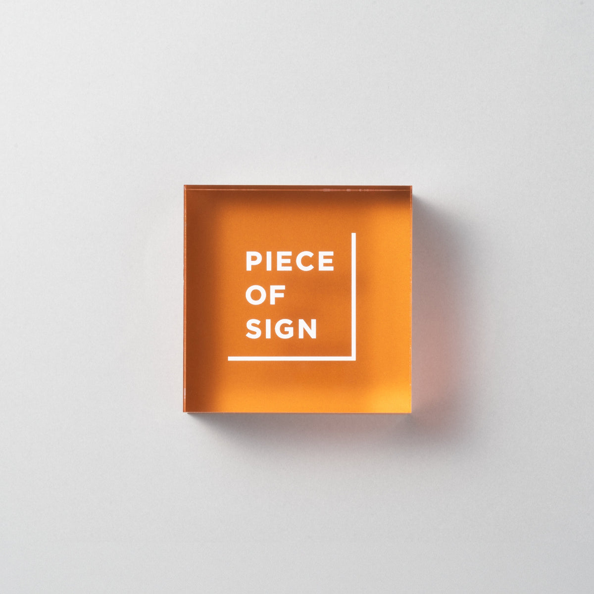 COUNTER / TABLE TOP SIGN – Acrylic Color Printing