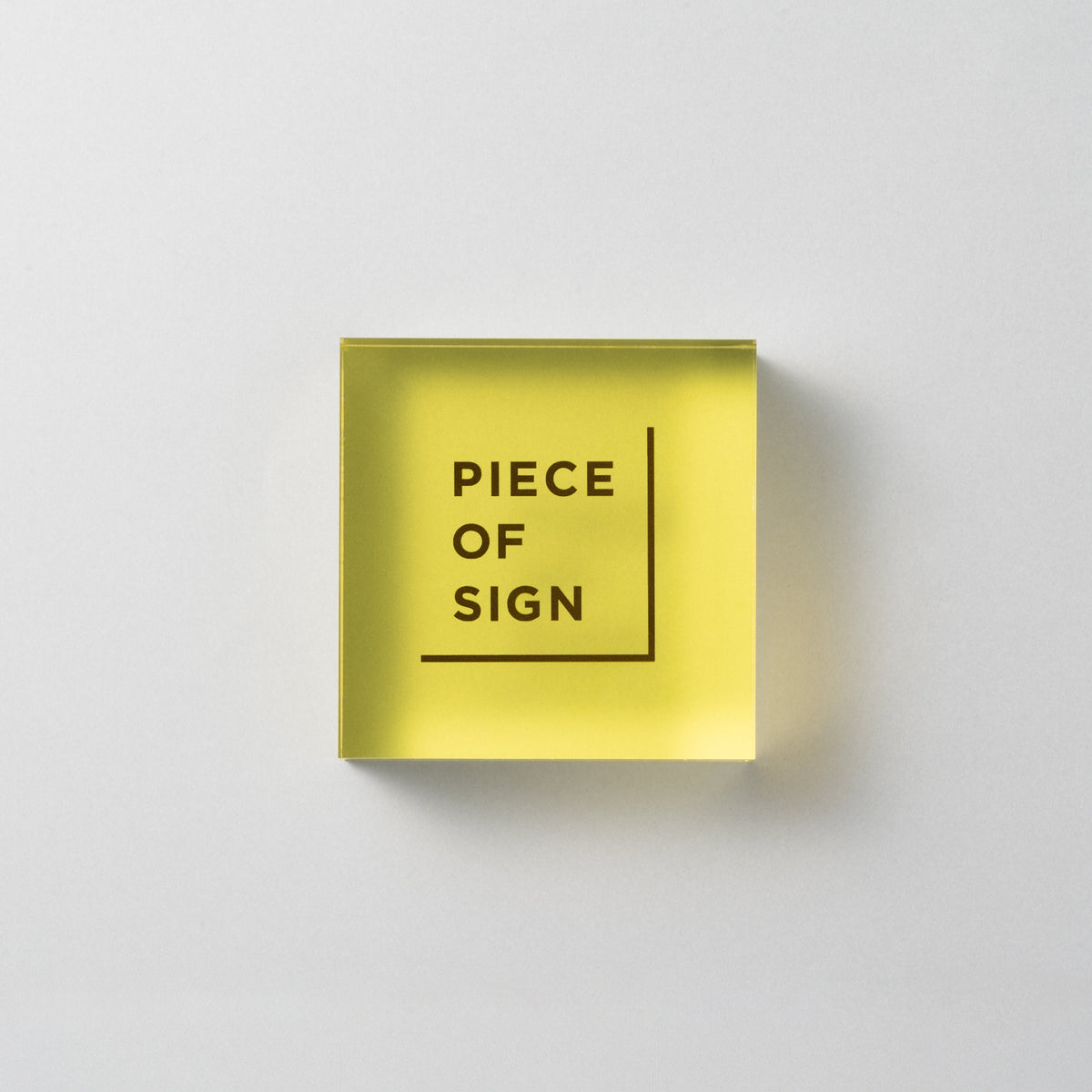 COUNTER / TABLE TOP SIGN – Acrylic Color Printing