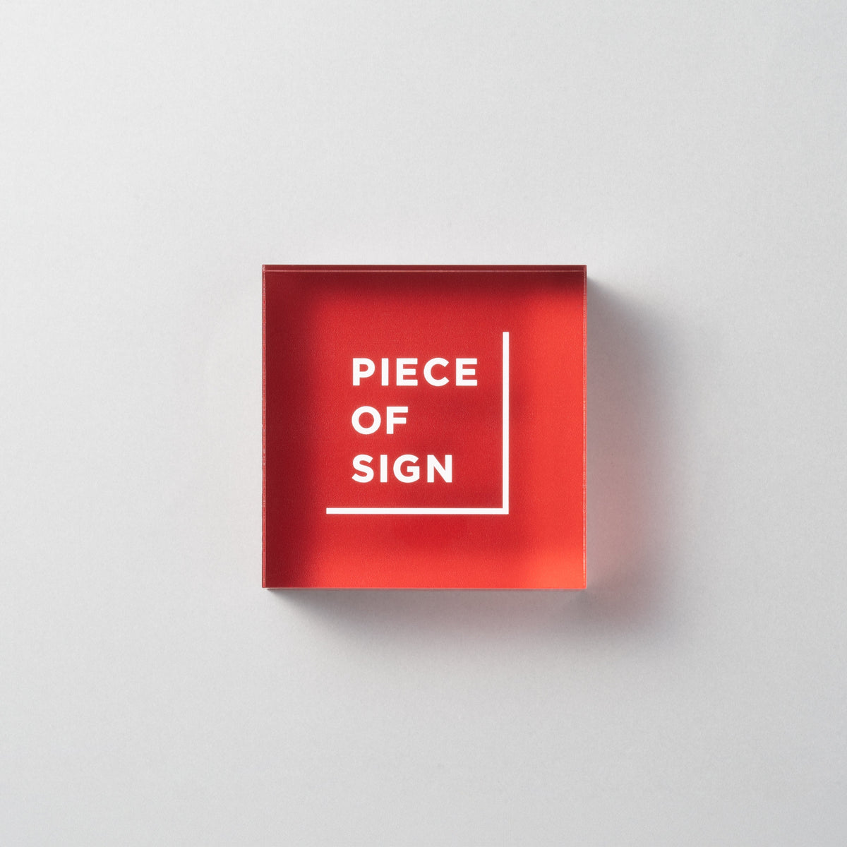 COUNTER / TABLE TOP SIGN – Acrylic Color Printing