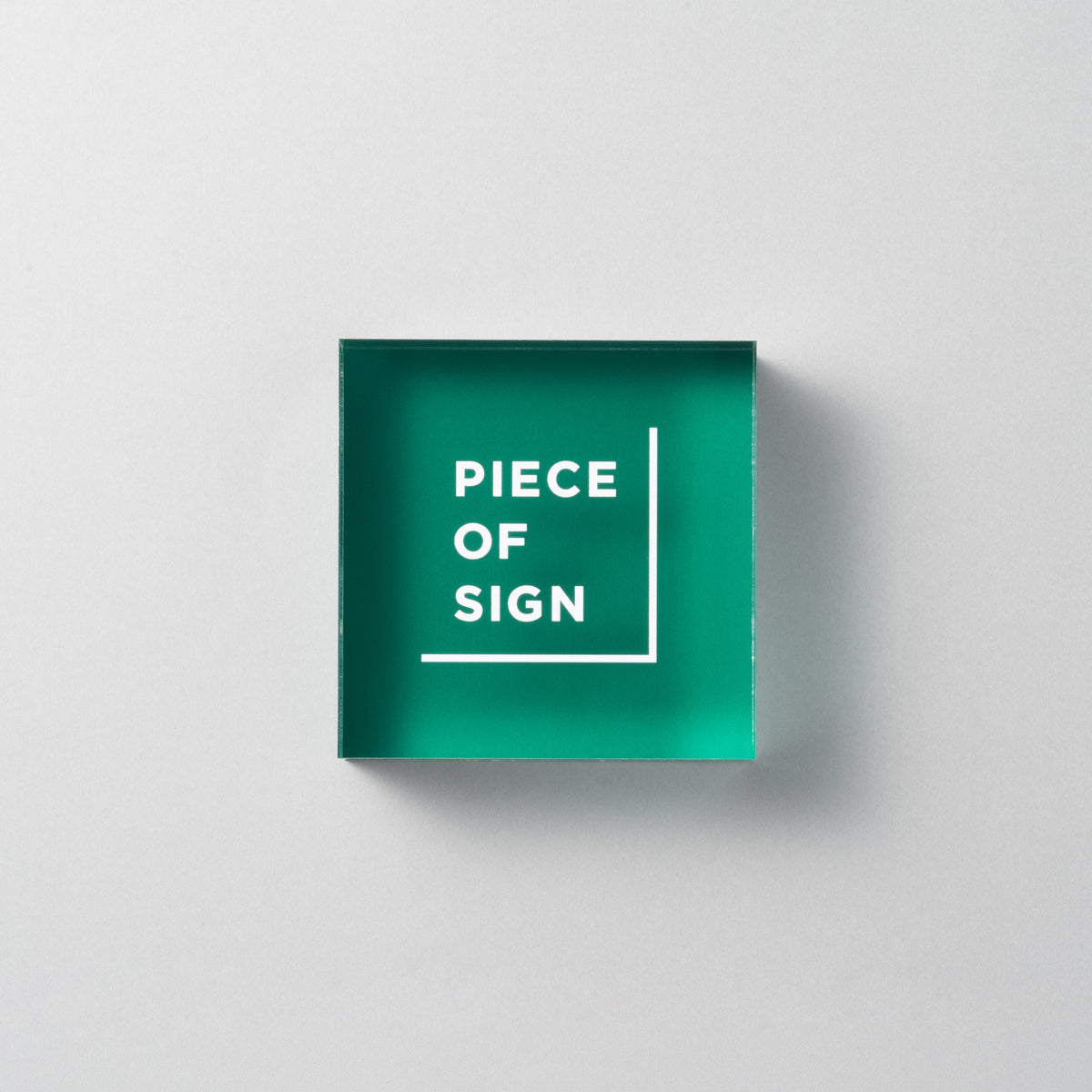 COUNTER / TABLE TOP SIGN – Acrylic Color Printing