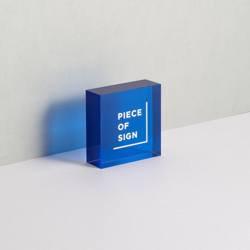 COUNTER / TABLE TOP SIGN – Acrylic Color Printing