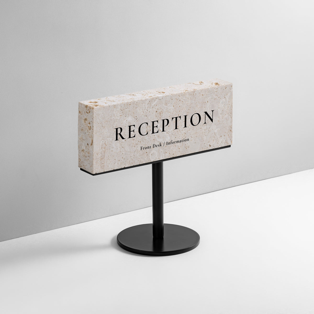 Tabletop Block Stand – BLACK