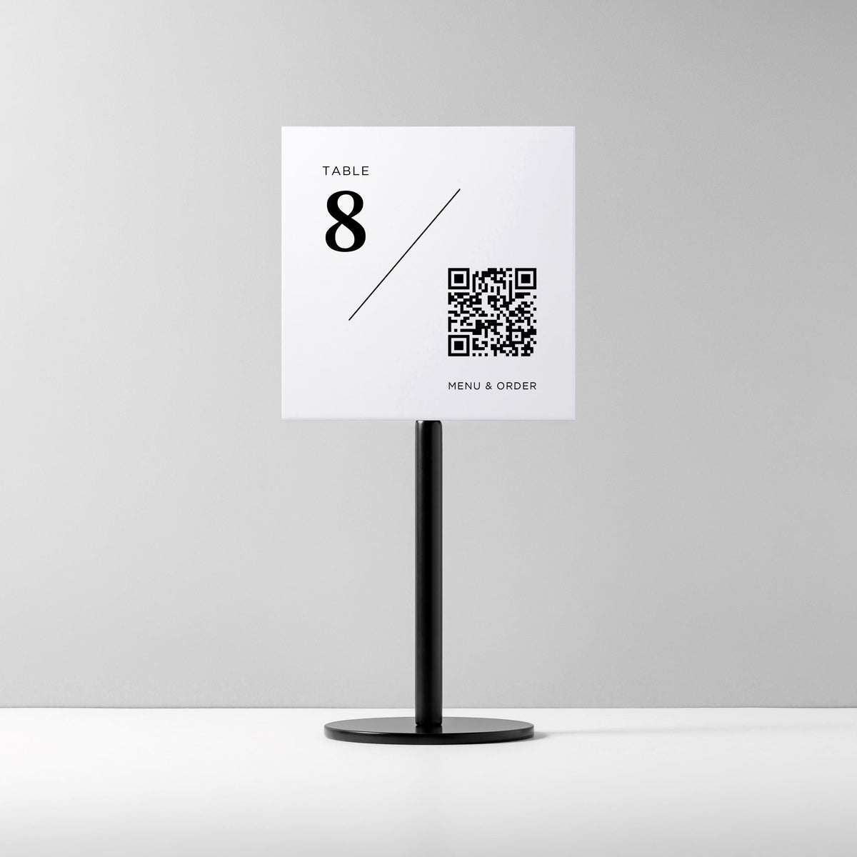 Tabletop Panel Stand – BLACK