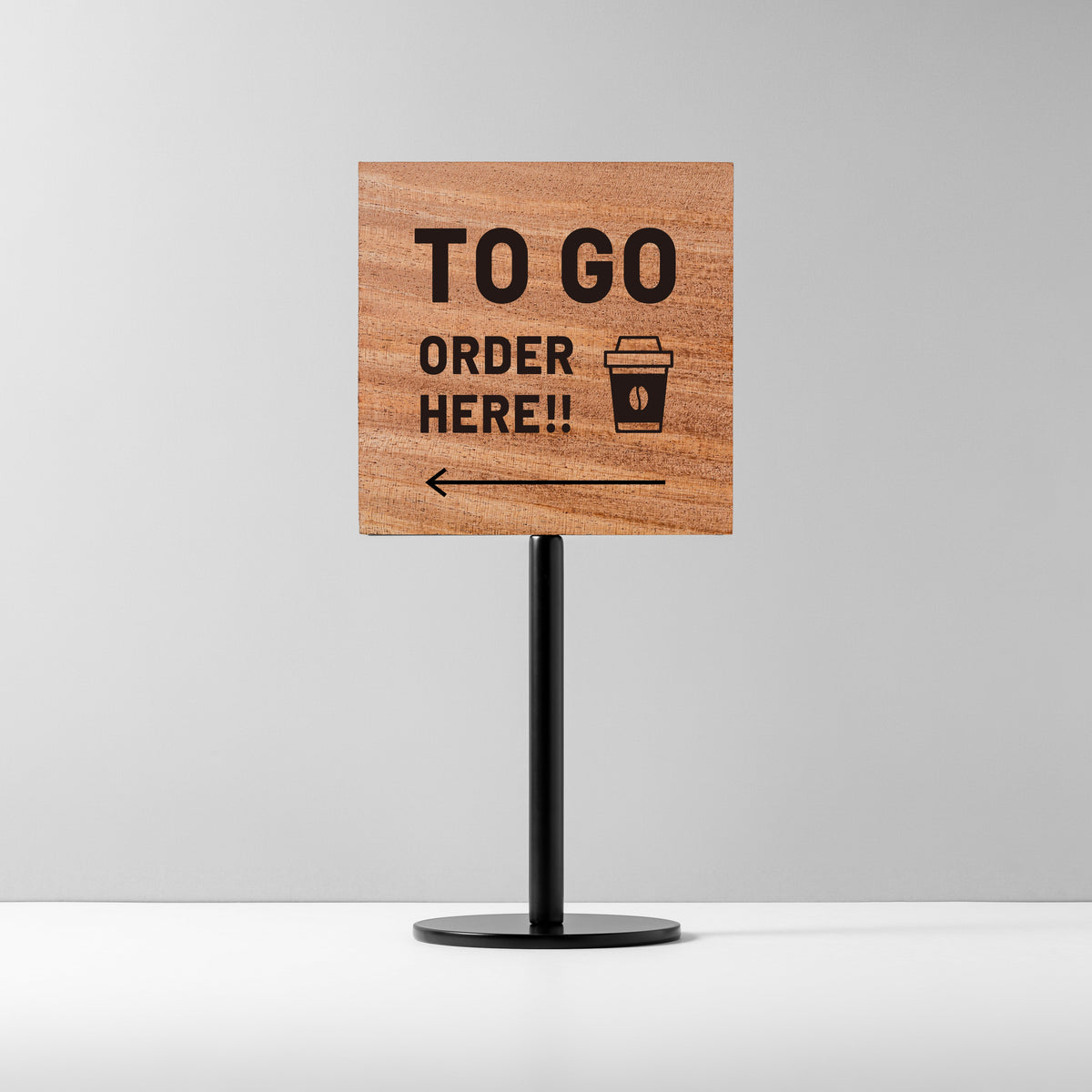 Tabletop Panel Stand – BLACK