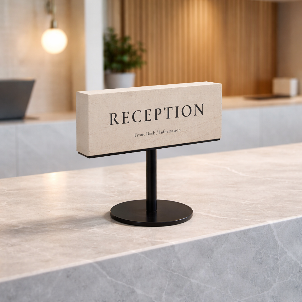 Tabletop Block Stand – BLACK