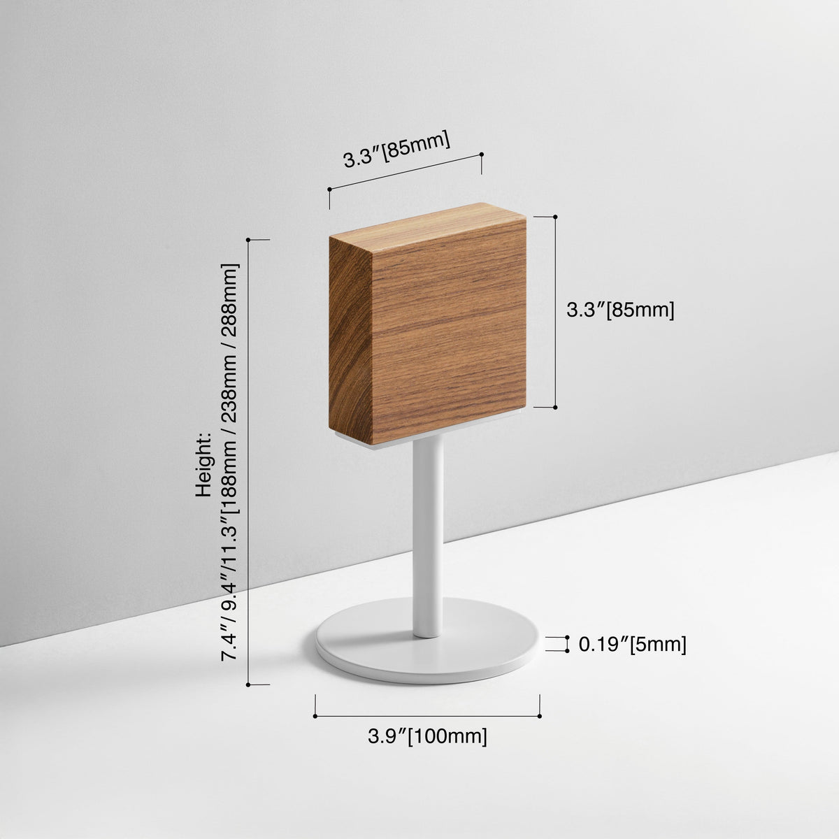 Tabletop Block Stand – BLACK