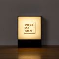 Lightbox Sign