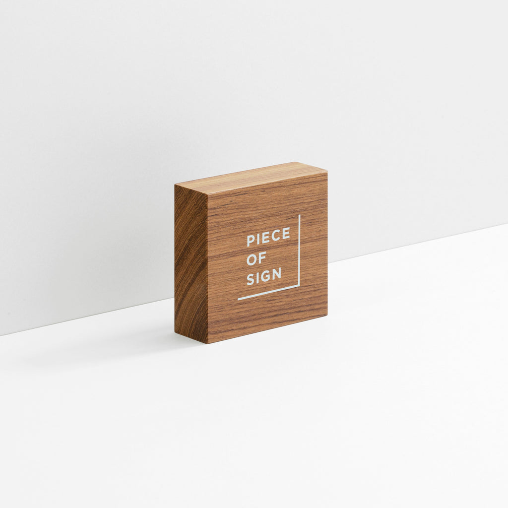 COUNTER / TABLETOP SIGN