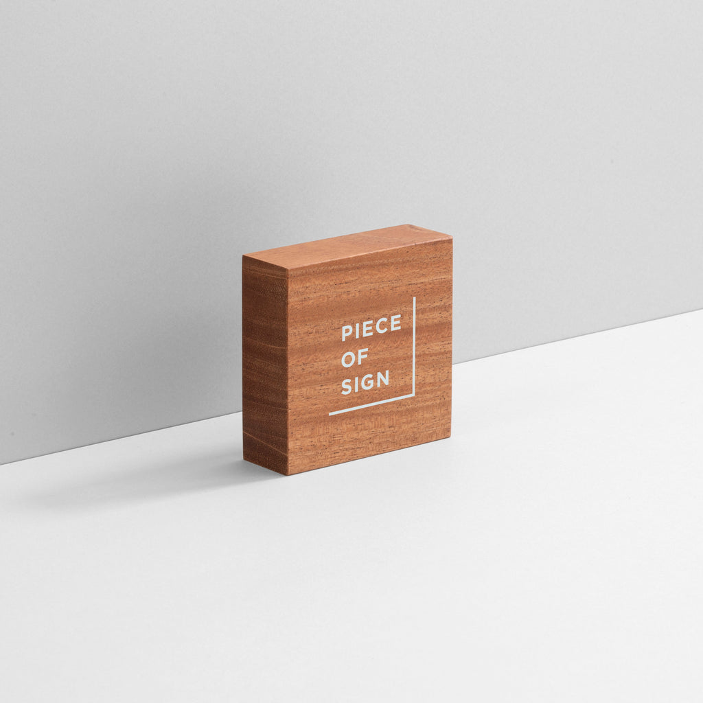 COUNTER / TABLETOP SIGN