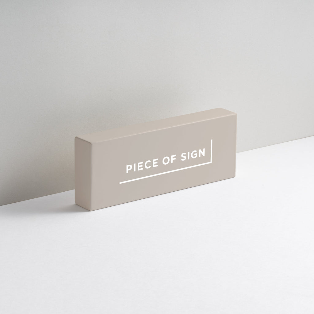 COUNTER / TABLETOP SIGN