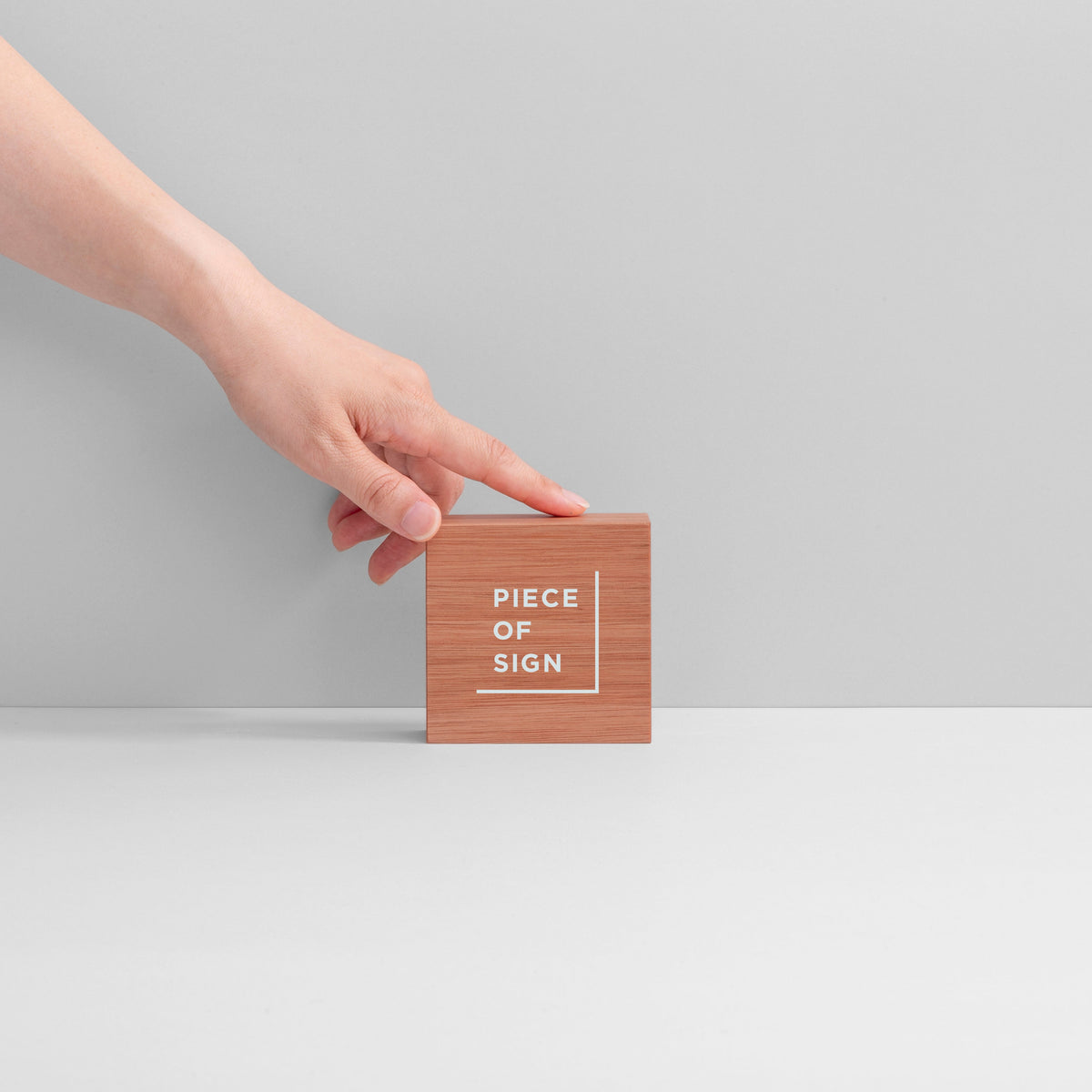 COUNTER / TABLETOP SIGN