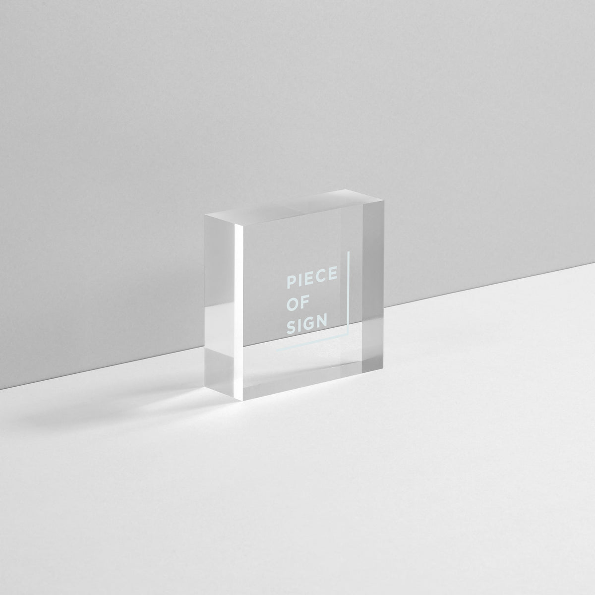 COUNTER / TABLETOP SIGN