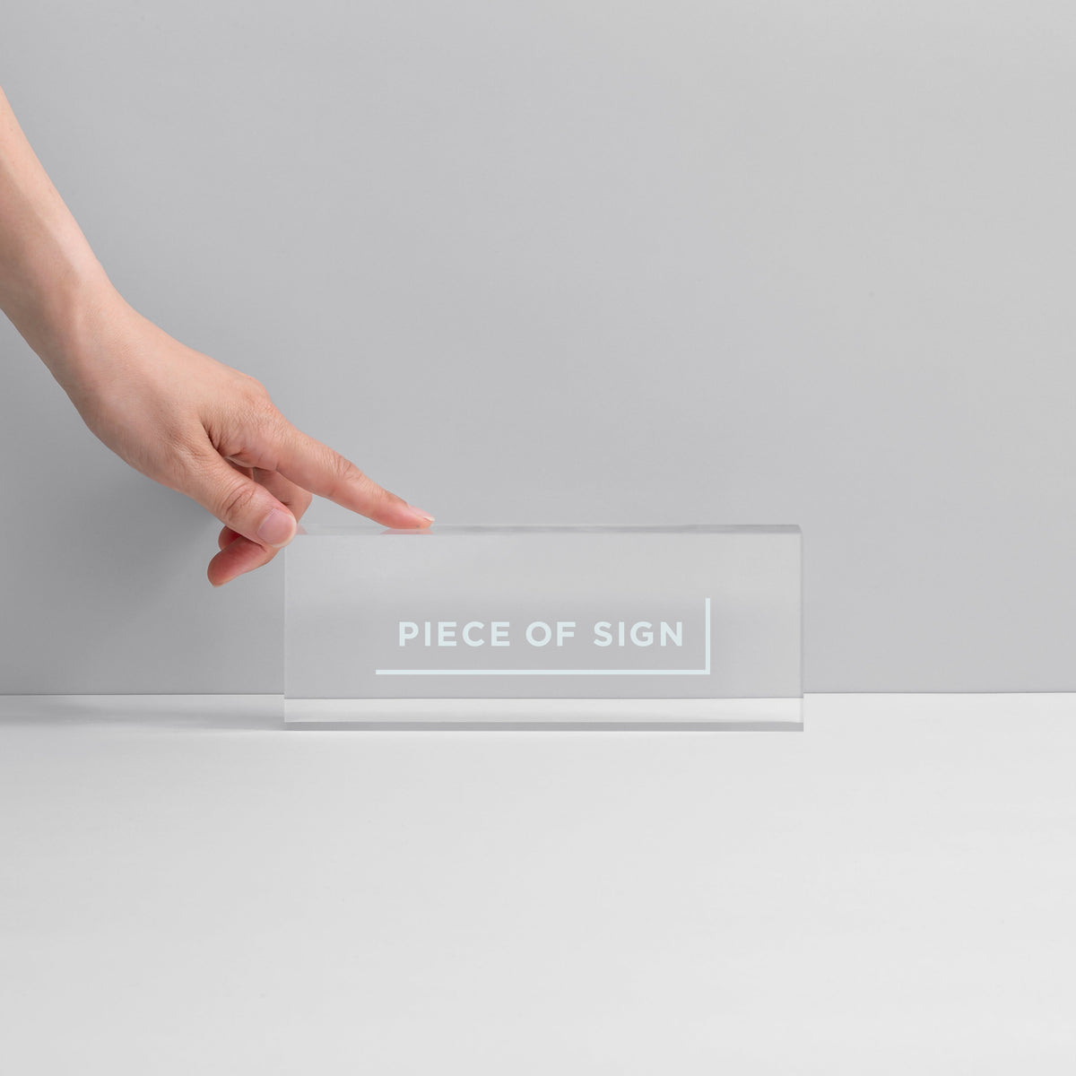 COUNTER / TABLETOP SIGN