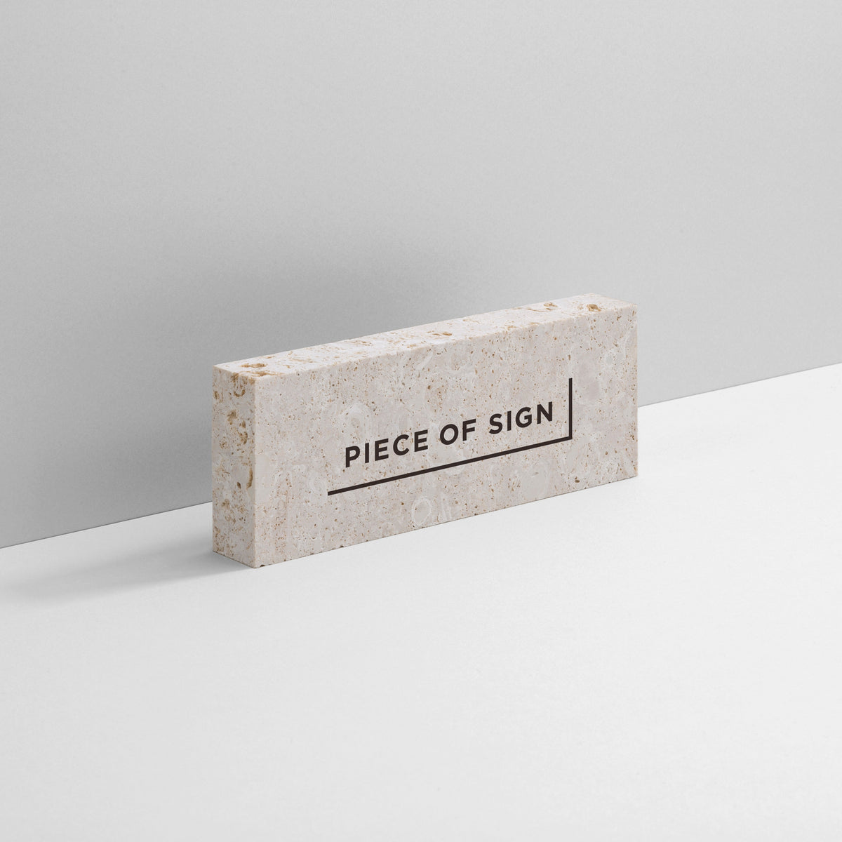 COUNTER / TABLETOP SIGN
