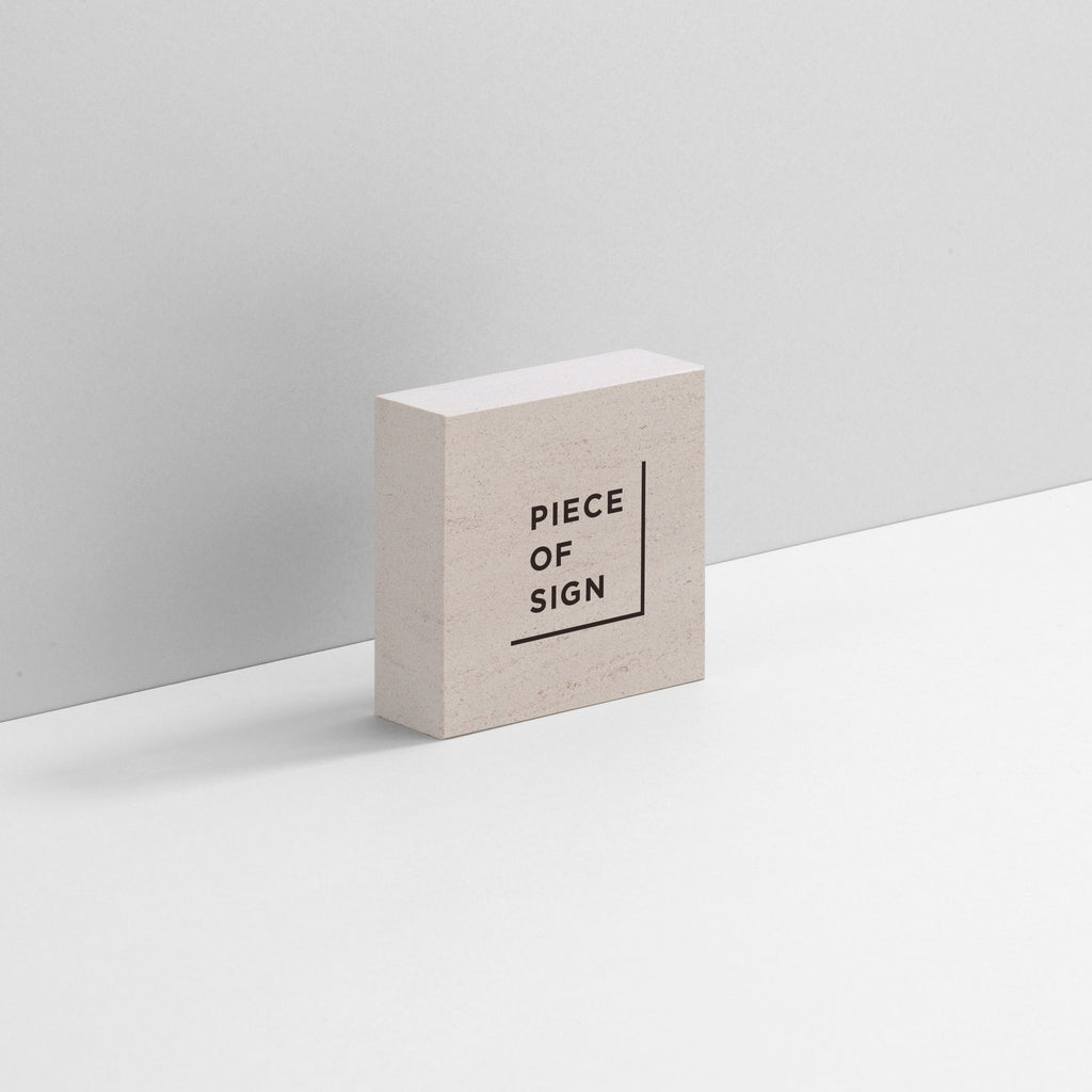COUNTER / TABLETOP SIGN