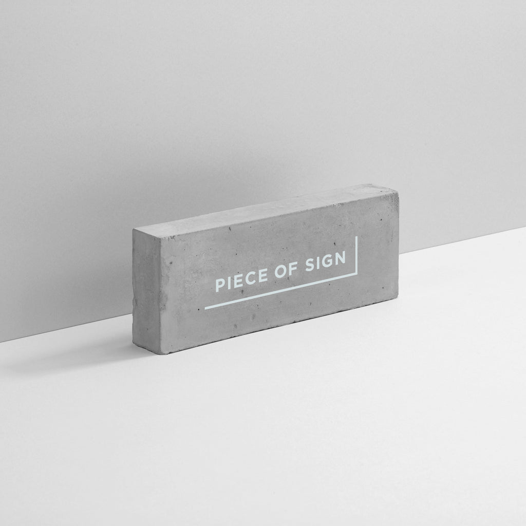 COUNTER / TABLETOP SIGN